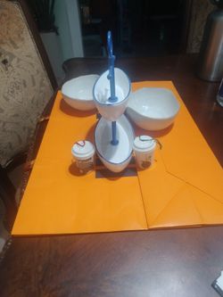 Bullseye Playground Target Ceramic boat Coral Starbucks 