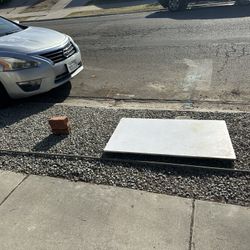 FREE Heavy Wooden Garage Shelf