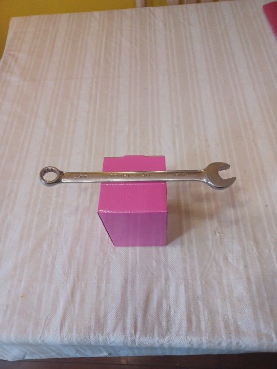 CRAFTSMAN   18MM  CHROME  POLISH   OPEN END  COMBO WRENCH 