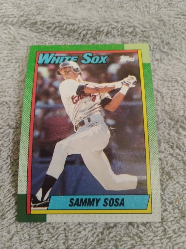 Sammy Sosa Rookie Card Misprint