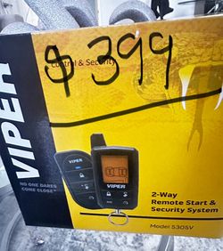 VIPER ALARM AND REMOTE START $399 installed we come to you some cars need module 