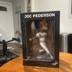JOC PEDERSON DODGERS BOBBLEHEAD