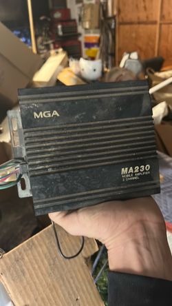 MGA MA230 2-Channel Mobile Car Amplifier