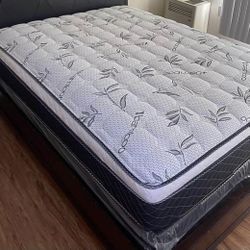 Queen Size Euro Pillow Top Mattress