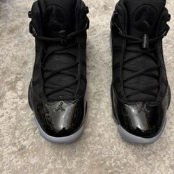 Men’s Jordan 6 Rings ‘Black’ Shoes