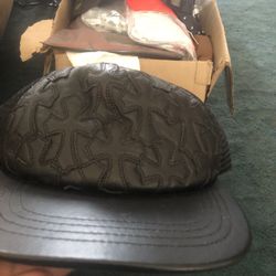 Chrome Hearts Size OS NWOT Black USA Hat