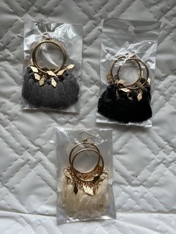 Tassel Earrings 3pcs
