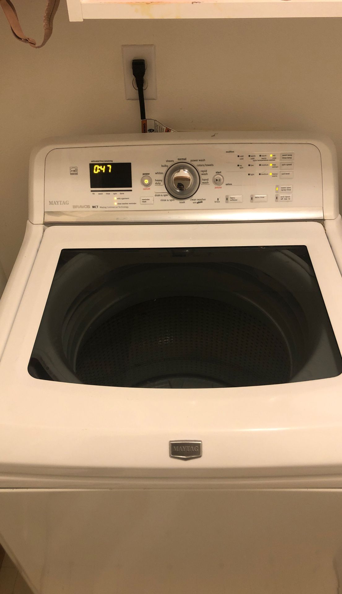 Washing machine Maytag bravos MCT