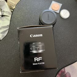 Canon RF50mm F1.8 STM Lens