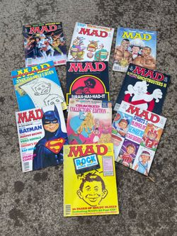 Mad magazines from the 90’s