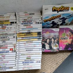 NINTENDO WII GAMES 5.00 EACH