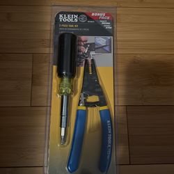 klein tools 2 piece tool kit bonus pack 
