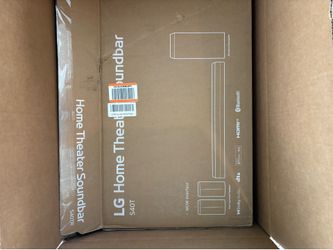 New in box LG S40T 2.1 ch Soundbar with wireless subwoofer