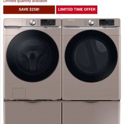 Stackable Washer And Dryer Set 