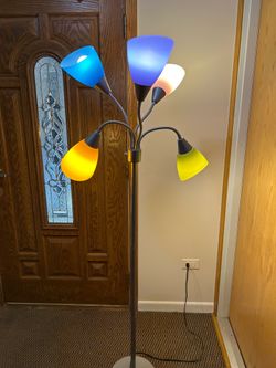Floor lamp multicolor