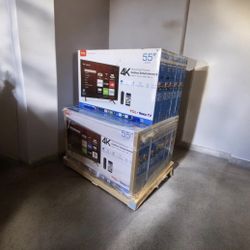 HD177 55” TCL smart 4k Roku led tv