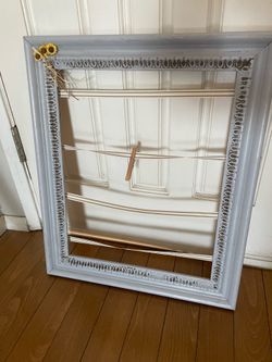 Rustic wooden frame decor to pin pictures- 21 inches wide/  25 inches tall
