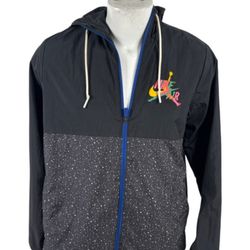Nike Jordan Full Zip Windbreaker, Size: M