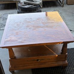 Coffee Table - 2x2 Solid Wood