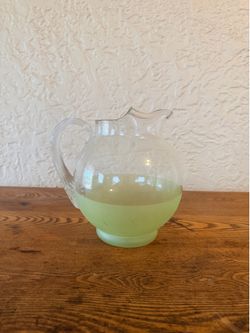 Mid Century Blendo glass Pitcher