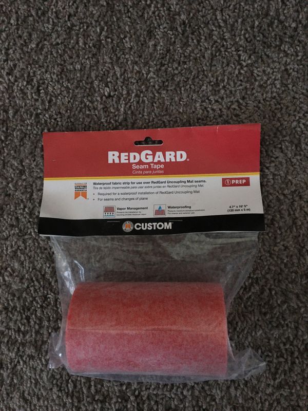 Redgard seam tape for tile for Sale in Jeffersonville, IN OfferUp