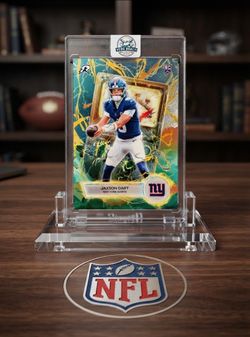 Jaxson Dart 2025 Resurgence Voltiac SP Rookie NFL NY GIANTS