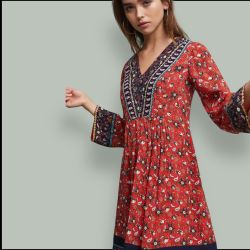 NWT Anthropologie Akemi & Kin Sierra Shift Dress, Size S, MSRP $148