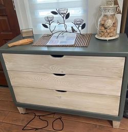 Hardwood custom dresser