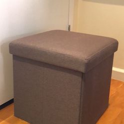 Small Ottoman With Storage