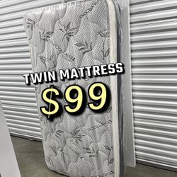 Twin Size Pillow Top Mattress 