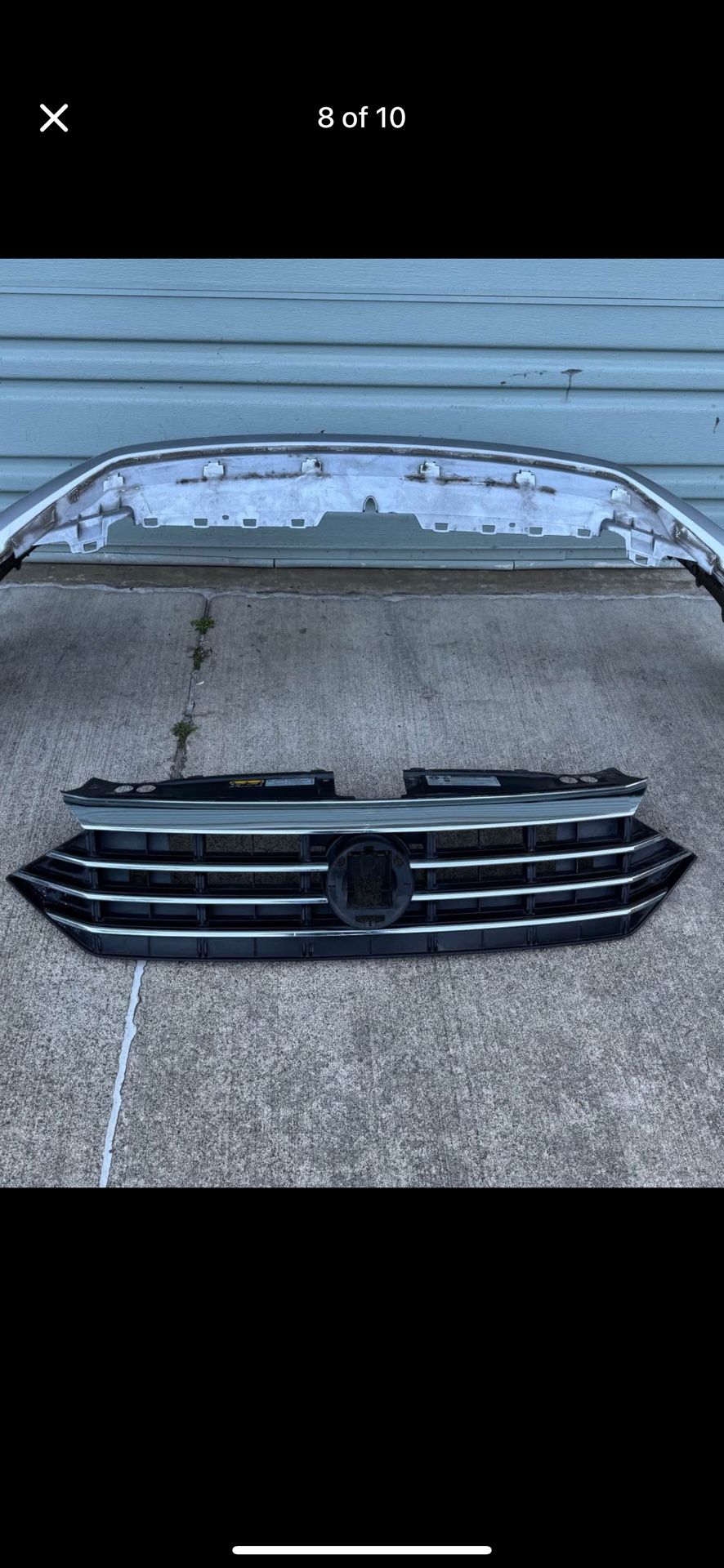2019-2021 VOLKSWAGEN JETTA FRONT GRILL GRILLE CHROME 