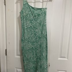 Nine West Xl Green Bodycon Dress #0024