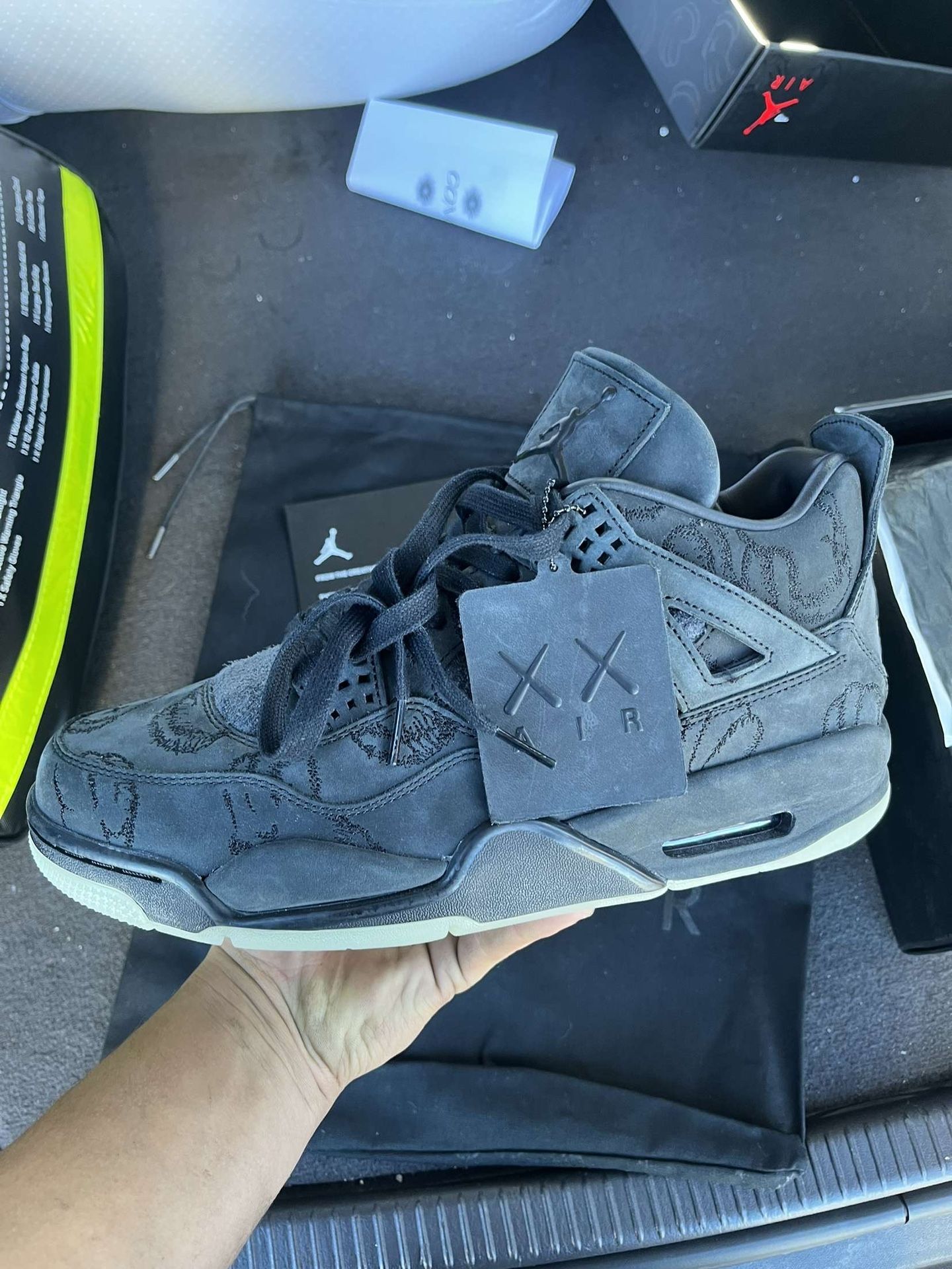 Black Kaws Jordan 4 Men’s 11