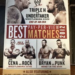 WWE Best Pay Per View Matches DVD’s