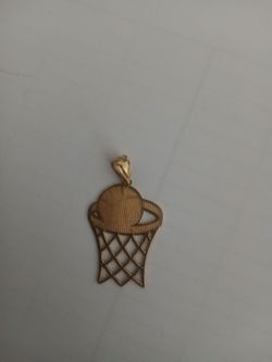 Gold charm