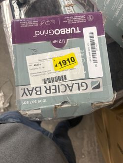Garbage Disposal Brandnew In The Box