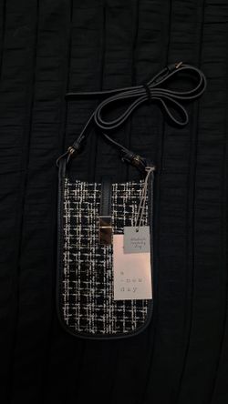 A New Day Tweed Crossbody Bag