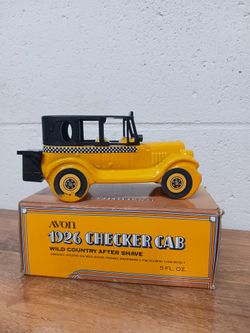 Avon 1926 Checker Cab Wild Country 
After Shave 5 FL.OZ
#41407
