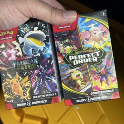 Paldean fates & perfect order booster bundle
