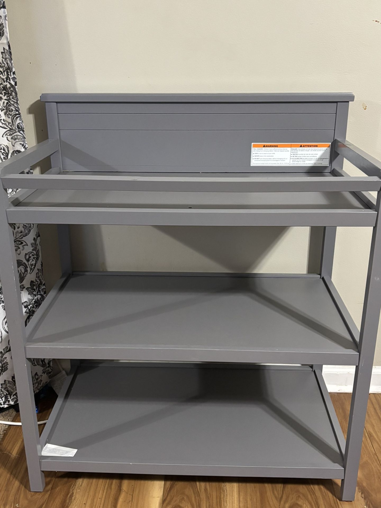 Oxford Gray Changing Table