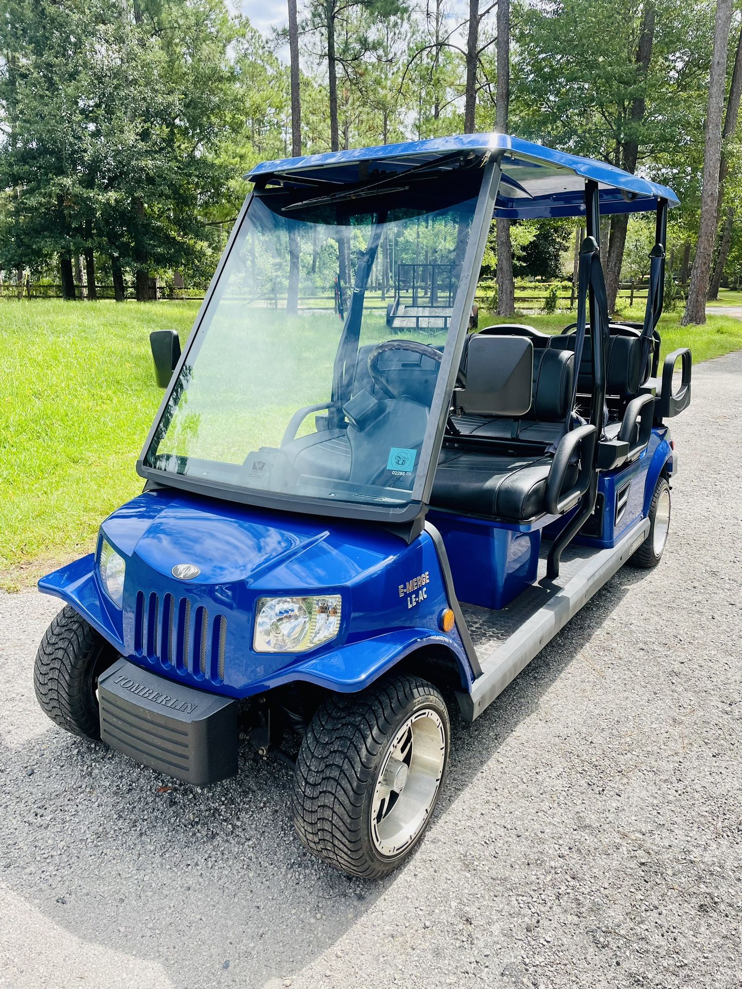 2017 Tomberlin Emerge LE AC 48v 6 Seater Street Legal Golf Cart LSV - New Batteries