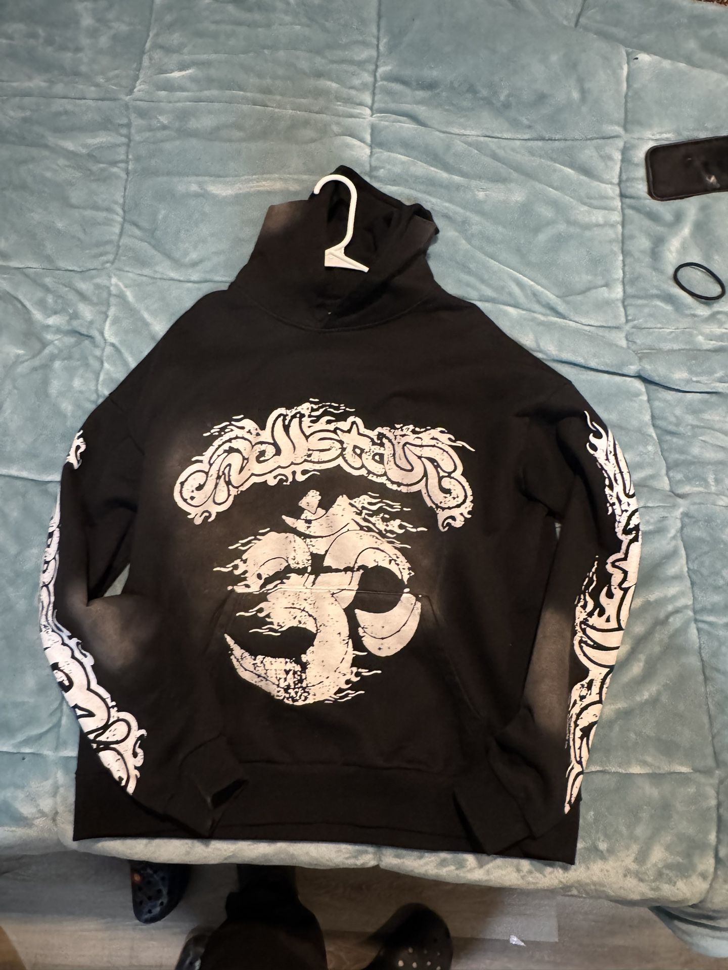 Black Hell Star Hoodie For Sale