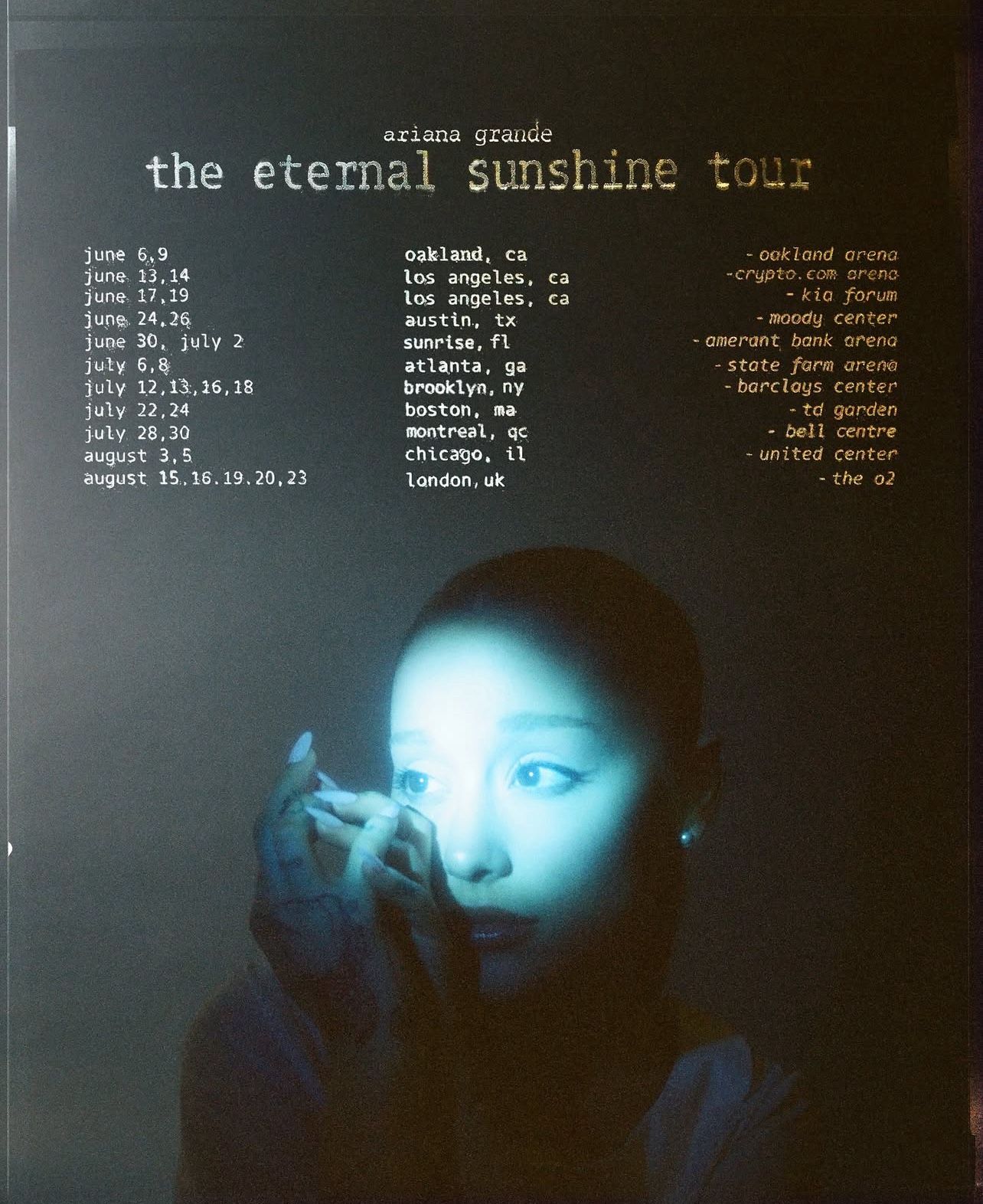 Eternal Sunshine Tour Floor Ticket