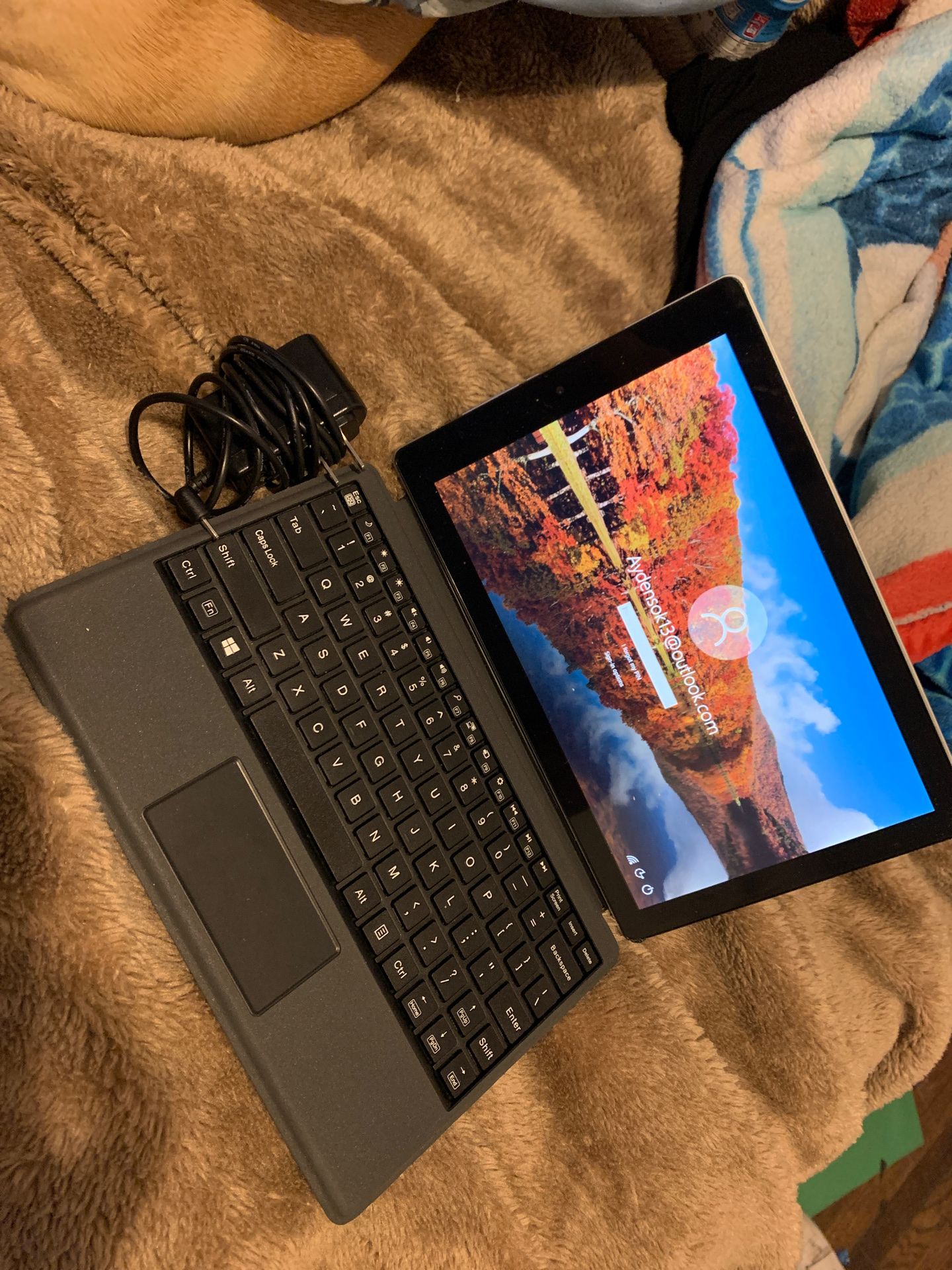 RCA tablet with keyboard