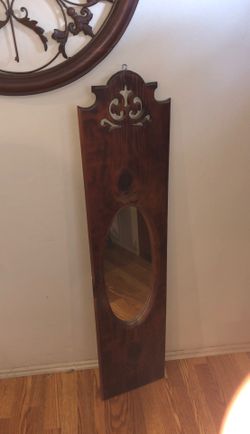 Nice wood framed mirror 4feet