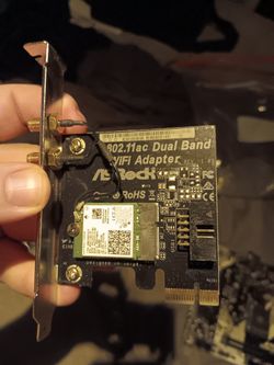 ASRock 802.11ac Dual Band WiFi Adapter.
