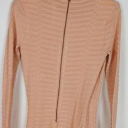 Revolve 'X By NBD Beige Pink Cross Front