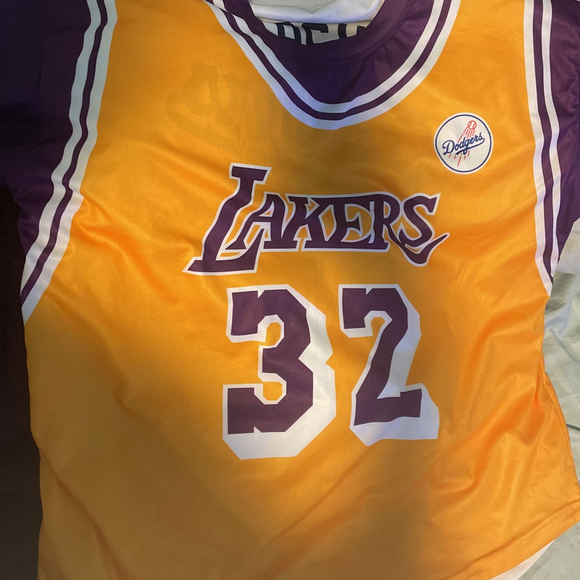 Large Laker/dodger Jersey