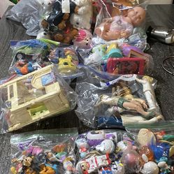 Mixed Baggies Of Toys