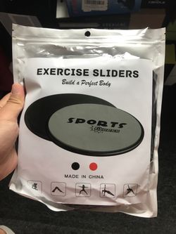 Exercise sliders